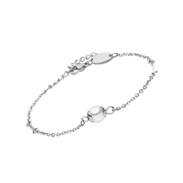 Fine magnetic bracelet with pearl