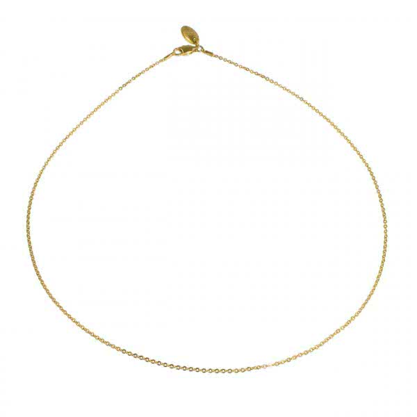Links necklace gold-coloured