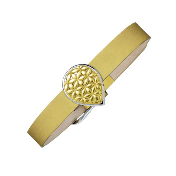 Leder-Armband mit Slider