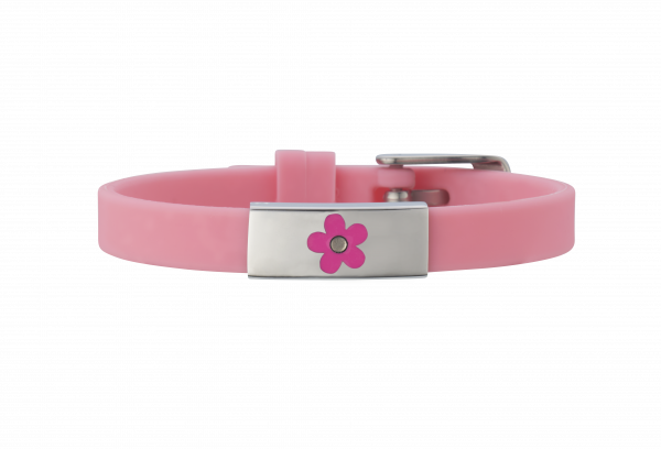 Kinder-Slider Blume – Pink