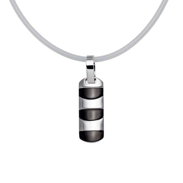 Pendentif magnétique bicolore