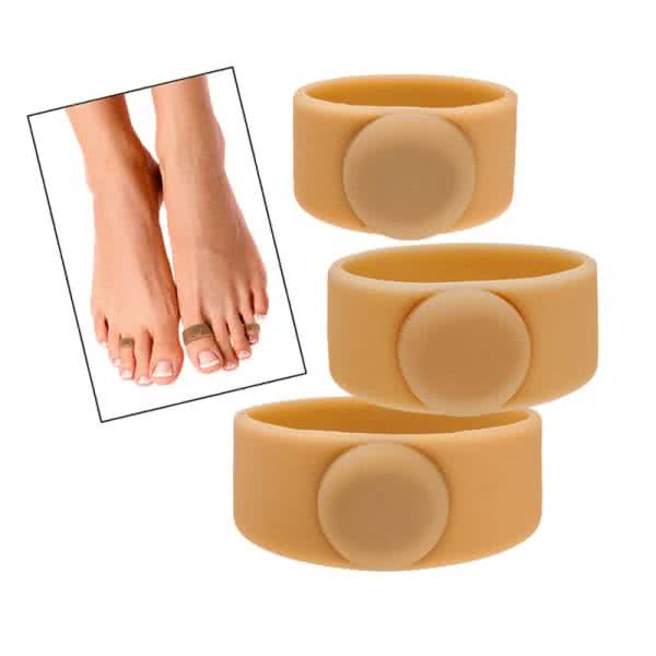 Magnetic toe ring set silicone