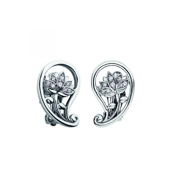 Lotus Flower stud earrings