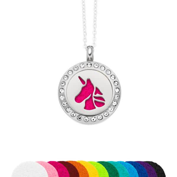 In a set: scented magnet pendant, lid and jewelry disc 20mm