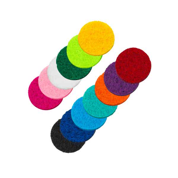 Felt pads in 13 colours 20mm