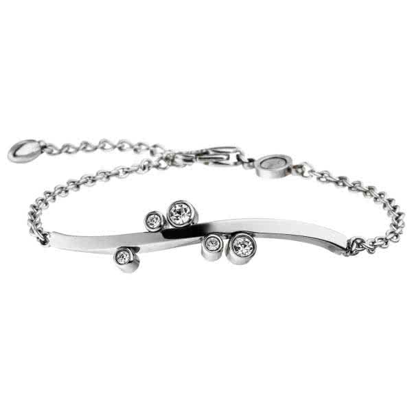 Magnetic bracelet New Wave with sparkling crystals