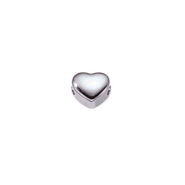 Charm Herz Edelstahl