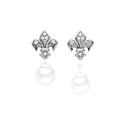 Ohrschmuck Fleur-de-Lys