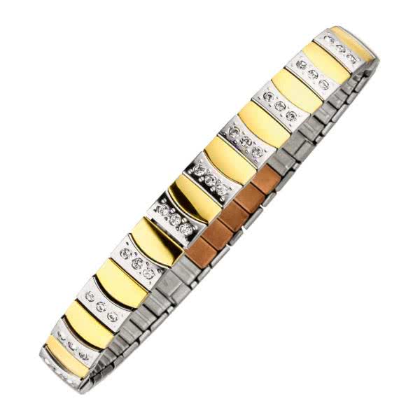 Flexi Magnet Armband, Bicolor Design