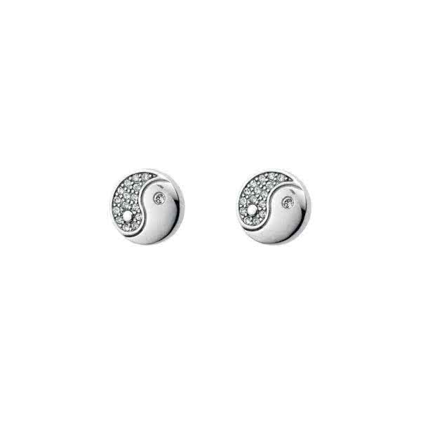 Ohrstecker Yin & Yang