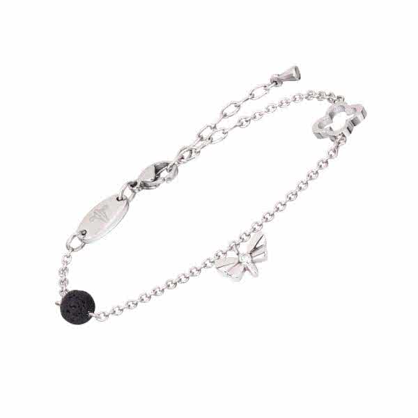 Magnet-Armband Schmetterling mit Lavaperle