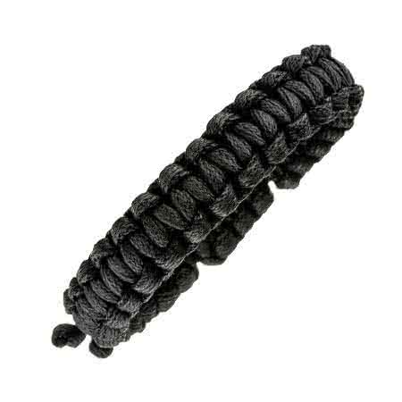 Bracelet textile noir