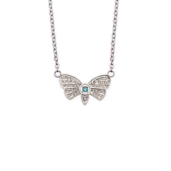 Magnetic Necklace Butterfly Glitz